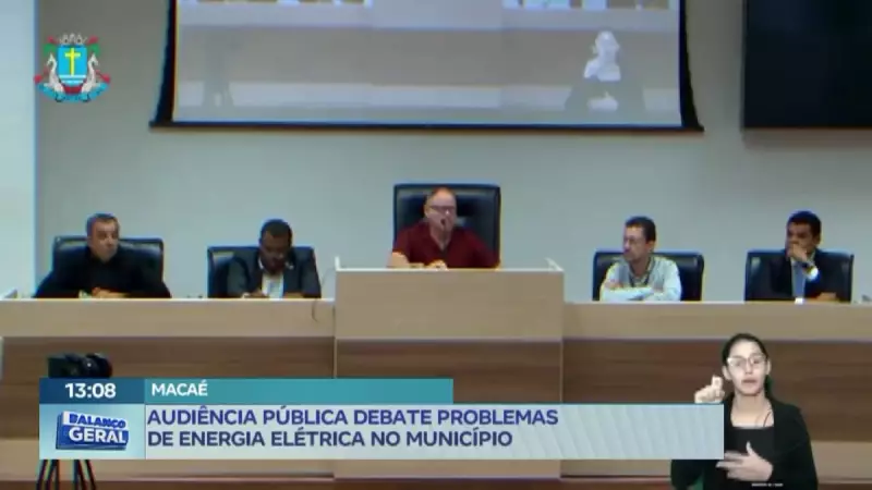 Macae sofre com problemas de energia: audiência pública debate soluções urgentes