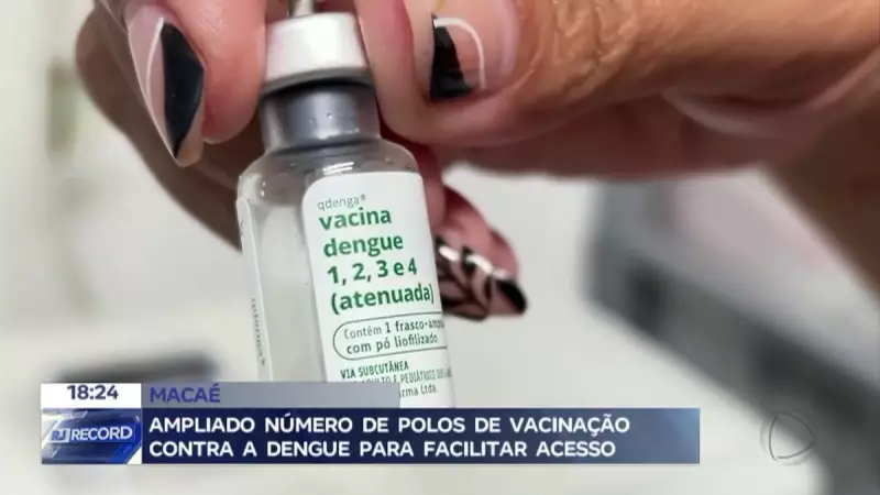 Macapá amplia postos de vacinação contra dengue para crianças e adolescentes