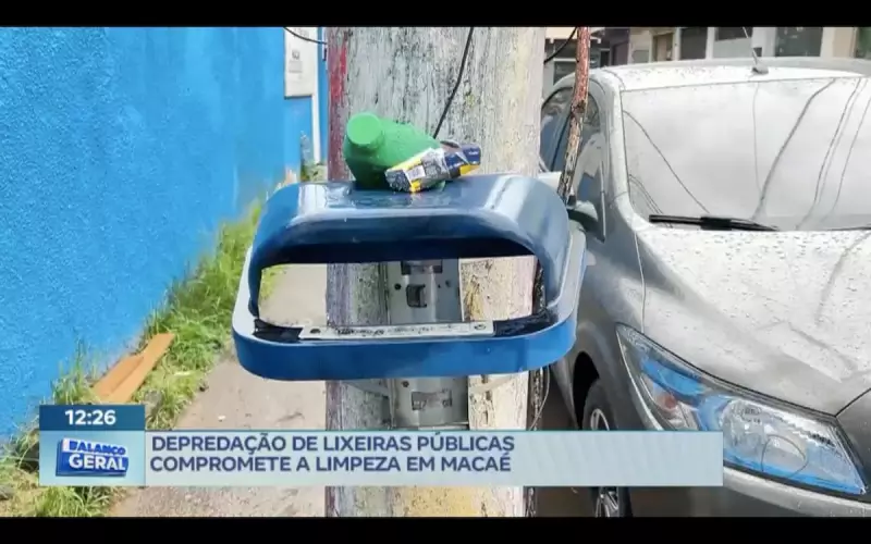 Macapá enfrenta crise com depredação de lixeiras públicas: o que está por trás do problema?