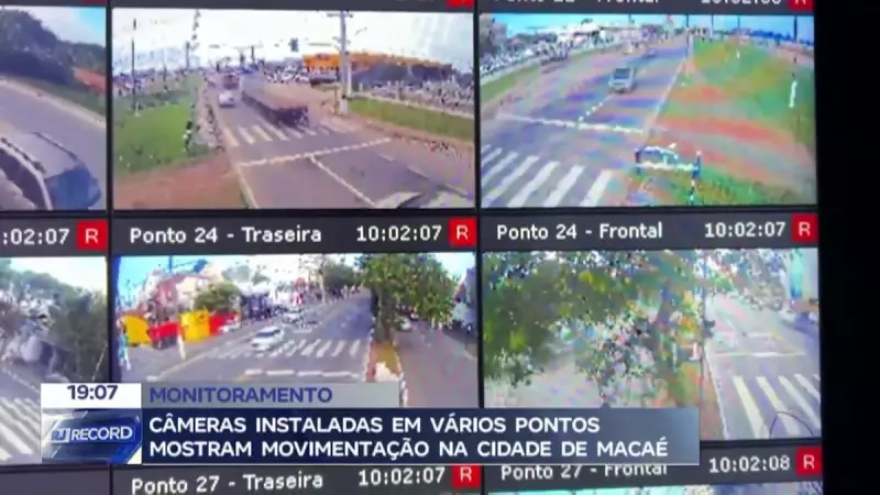 Macapá reforça segurança com 200 novas câmeras de monitoramento pela cidade