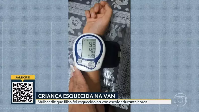 Mãe reloca drama: filho esquecido por 6 horas dentro de van escolar no Rio