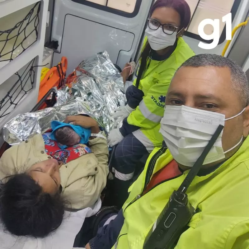 Mãe tem parto prematuro e troca carro por ambulância em MT: veja o drama