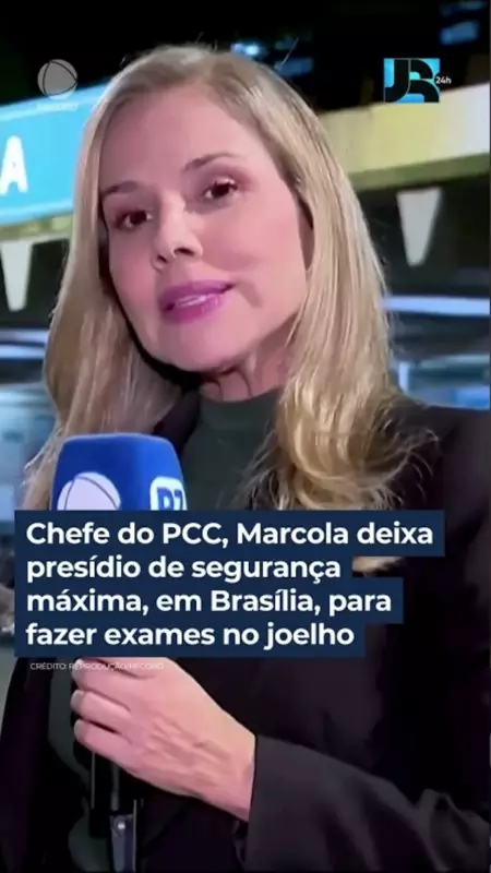 Marcos Willians Camacho, o Marcola, deixa presídio de segurança máxima para exames no joelho