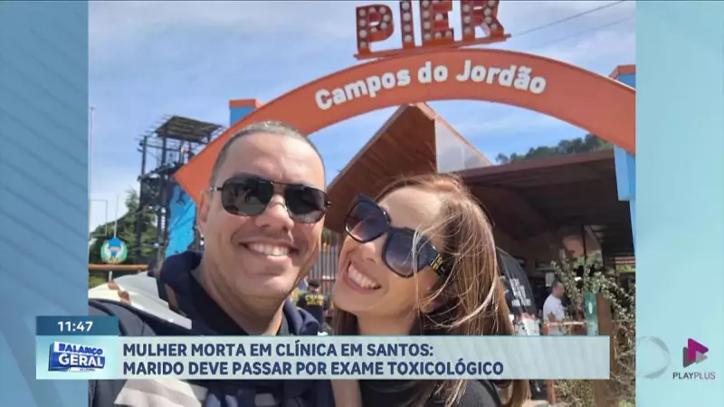 Marido de mulher morta em clínica de Santos deve passar por exame toxicológico