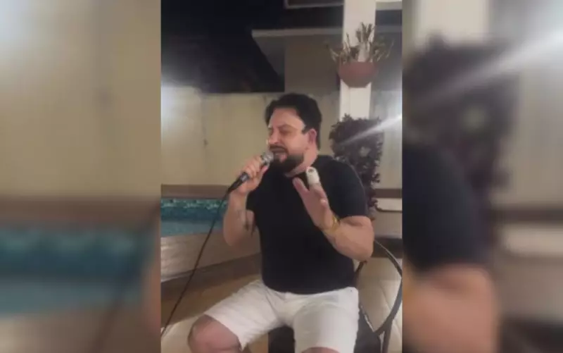 Marrone surpreende ao cantar solo em vídeo e pai de Cristiano Araújo elogia: 'Para quem diz que ele não canta'