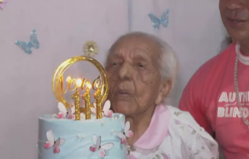 Matriarca de 5 gerações no Recife celebra 111 anos com alegria e sabedoria
