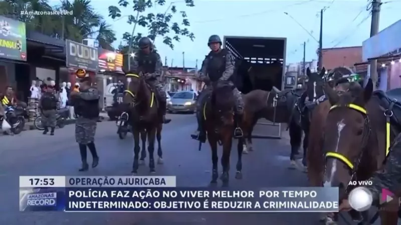 Megaoperação da Polícia Militar no Viver Melhor, em Manaus: veja detalhes