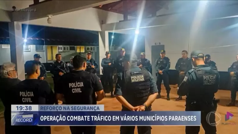 Megaoperação no Pará: Polícia combate facções criminosas em ação estratégica