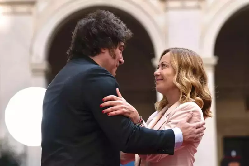 Meloni e Milei reforçam apoio à parceria entre UE e Mercosul em encontro histórico
