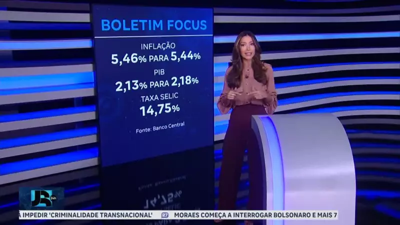 Mercado financeiro revisa projeções: inflação e PIB em queda no Brasil