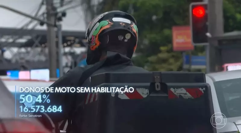 Metade dos donos de moto no Brasil não tem casa própria, revela estudo