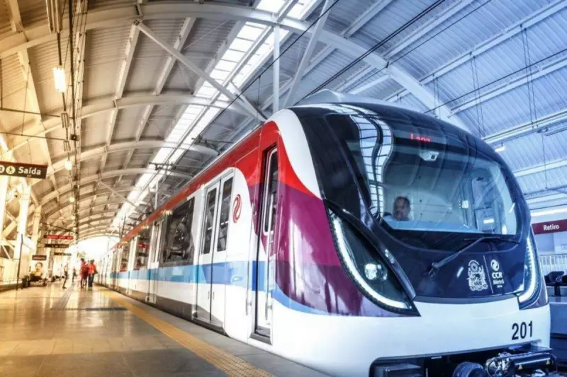 Metrô de Salvador quebra no Arraial do Retiro nesta sexta-feira 13