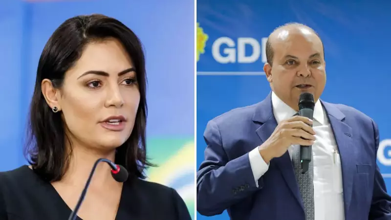 Michelle Bolsonaro e Ibaneis lideram corrida ao Senado pelo DF, aponta Paraná Pesquisas