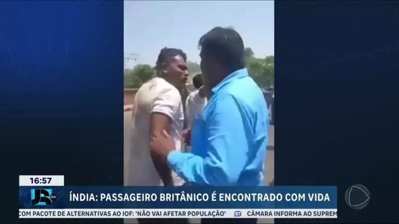 Milagre na Índia: Britânico sobrevive a queda de avião e é encontrado com vida após tragédia