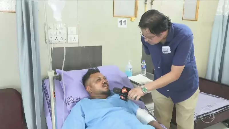 Milagre na Índia: Único sobrevivente de acidente aéreo relata momento de terror e alívio