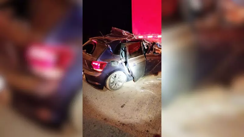 Militar morre em grave acidente na BR-040 em Paracatu após colisão com caminhão