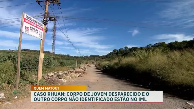 Mistério em BH: Vítima encontrada ao lado de corpo de jovem desaparecido segue sem identificação