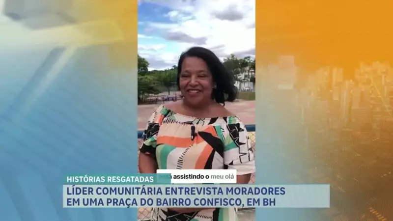 Moradora do Bairro Confisco em BH cria podcast para ampliar vozes da comunidade