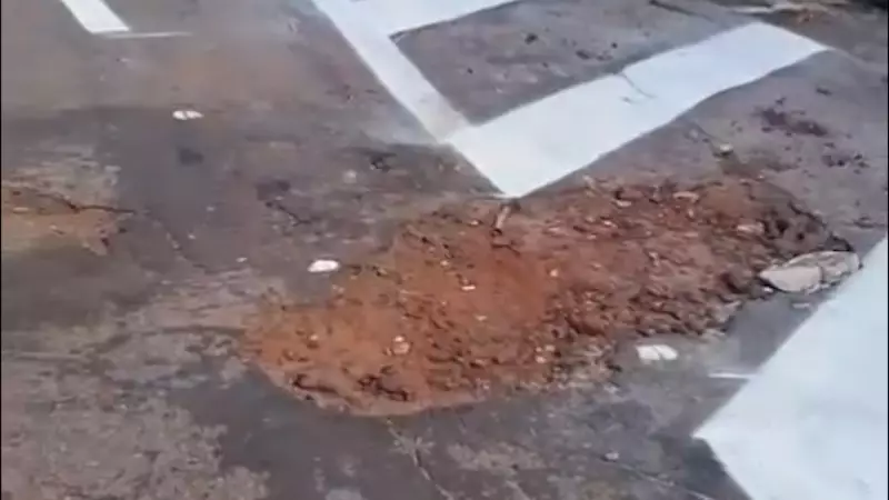 Moradores do Vinhais, em São Luís, protestam contra buracos e sinalização precária nas ruas