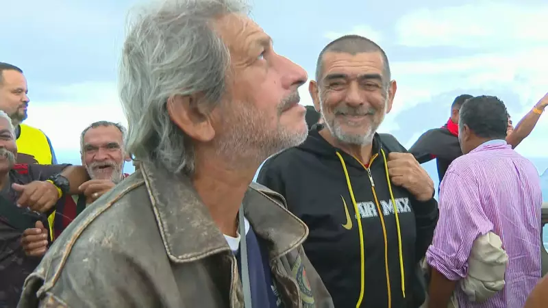 Moradores em situação de rua vivem experiência emocionante no Cristo Redentor