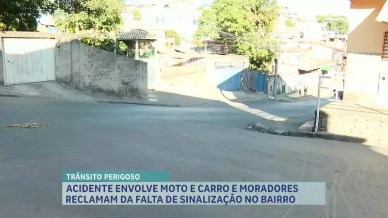 Moradores exigem melhorias na sinalização após acidente grave na Grande BH