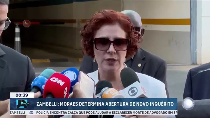Moraes ordena abertura de novo inquérito contra Carla Zambelli: entenda o caso