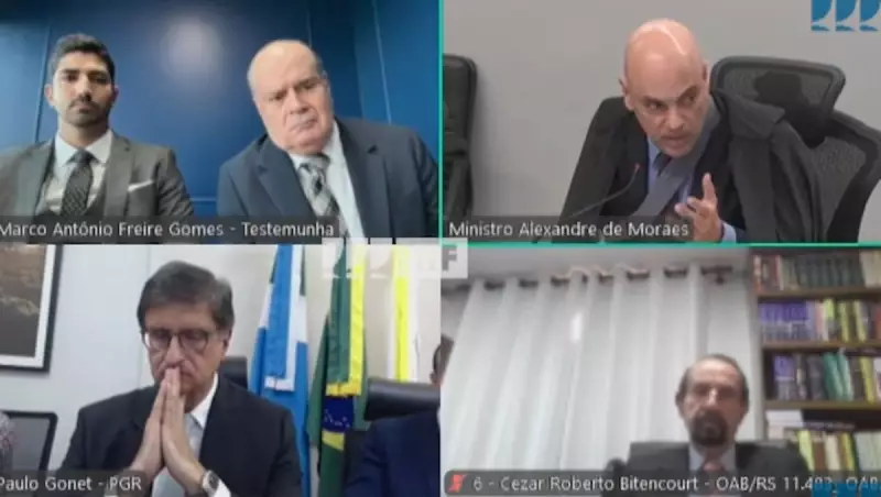 Moraes repreende general em audiência: 'Ou mentiu na PF ou no STF' — Veja o vídeo