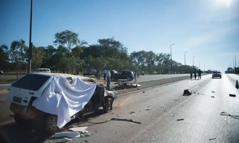 Mortes no trânsito disparam 89% no Brasil em 2024: mais de 26 mil vítimas