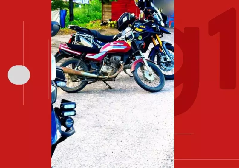 Moto furtada há mais de 25 anos é recuperada pela PRF na Bahia em ação surpreendente