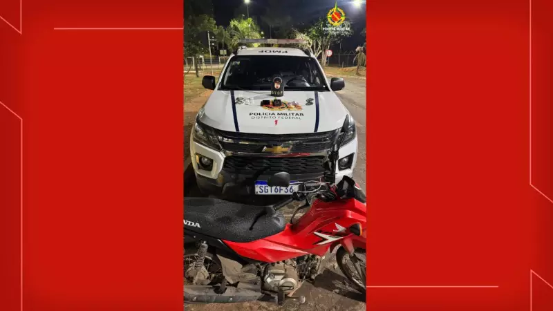 Motoboy suspeito de tráfico foge da polícia e é preso no Guará: veja detalhes