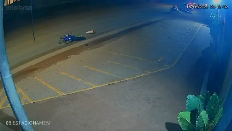 Motociclista agride homem a pedradas e deixa vítima ferida em Porto Velho — Veja o vídeo chocante