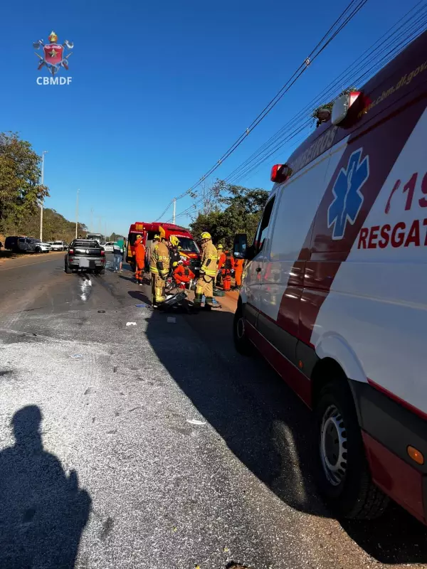 Motociclista morre em acidente grave na DF-208: veja detalhes