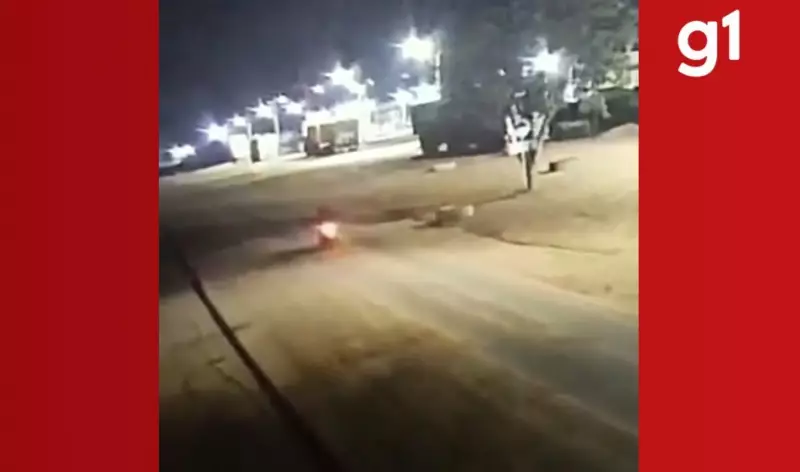 Motociclista sofre acidente grave após colisão em quebra-molas em Mato Grosso