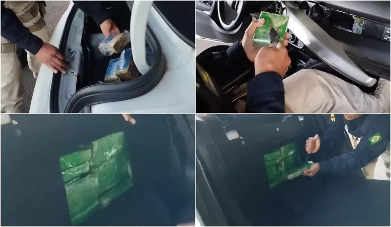 Motorista argentino é preso com 150 kg de maconha em rodovia de SP