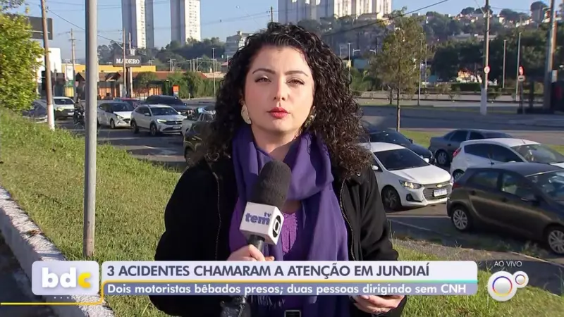 Motorista bêbado e sem CNH causa acidente em Jundiaí: veja detalhes