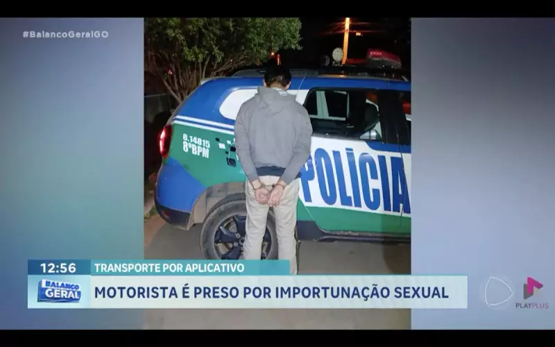 Motorista de aplicativo é preso por importunação sexual em Aparecida de Goiânia: saiba os detalhes