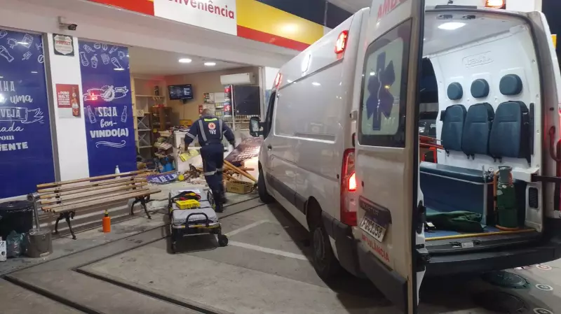 Motorista é condenado a mais de 20 anos de prisão por atropelar mulher e invadir loja em posto de combustível em Itu
