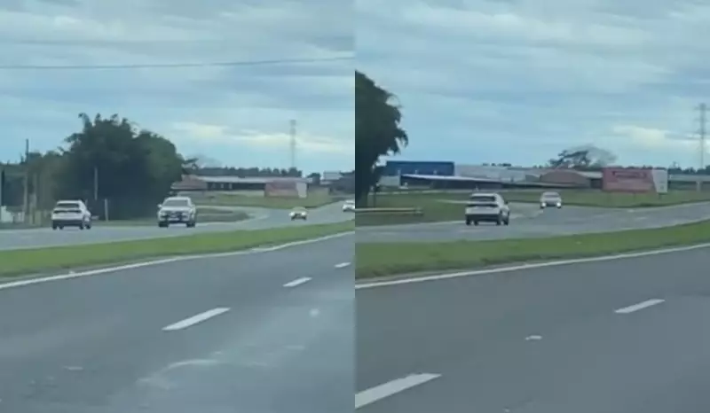Motorista é flagrado dirigindo quase 2 km na contramão na Raposo Tavares, em SP