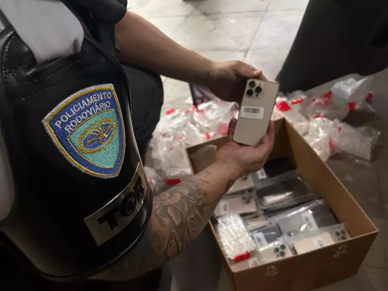 Motorista é preso com mais de 100 celulares sem nota fiscal em rodovia de Tatuí