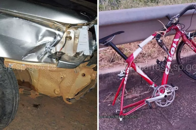 Motorista foge após atropelar e matar ciclista em rodovia de Mogi Mirim; polícia busca suspeito