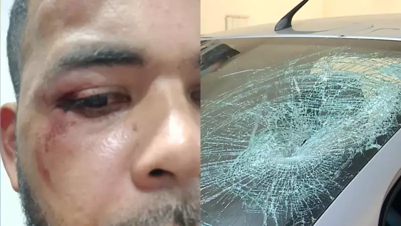 Motorista por aplicativo é agredido e tem carro destruído por familiares de passageira na Grande BH