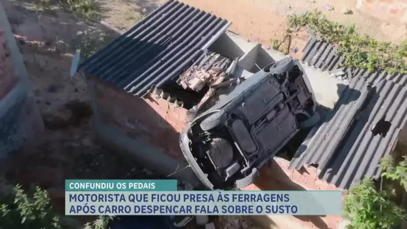 Motorista sobrevive a queda de 12 metros em BH e desabafa: "Ganhei várias vidas"
