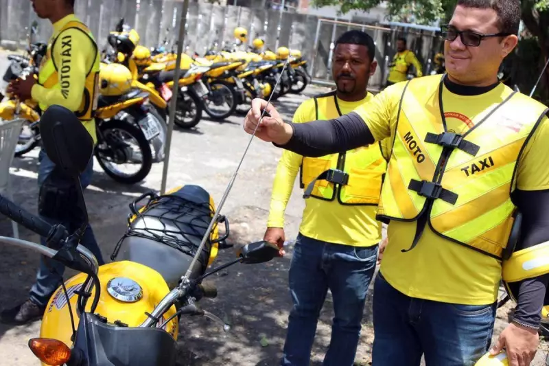 Mototaxistas de Salvador têm prazo para atualização cadastral a partir desta quarta-feira