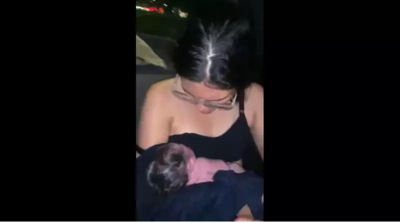 Mulher dá à luz dentro de carro preso no trânsito da BR-101 em Pernambuco; veja o vídeo emocionante