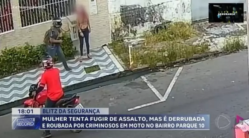 Mulher é assaltada por bandidos armados no Parque 10, em Manaus: veja detalhes