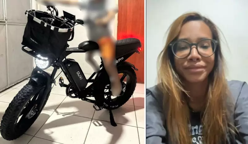 Mulher é atacada a pedradas e tem bicicleta elétrica roubada na orla de Itapoá