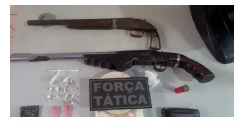 Mulher é baleada em tentativa de homicídio em Codó; dupla é presa com armas e moto roubada