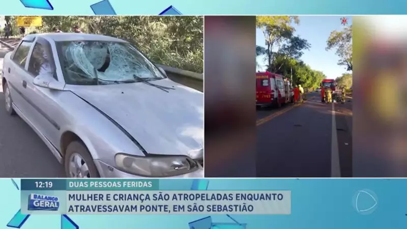 Mulher e criança atropeladas ao atravessar ponte em São Sebastião (DF): veja detalhes