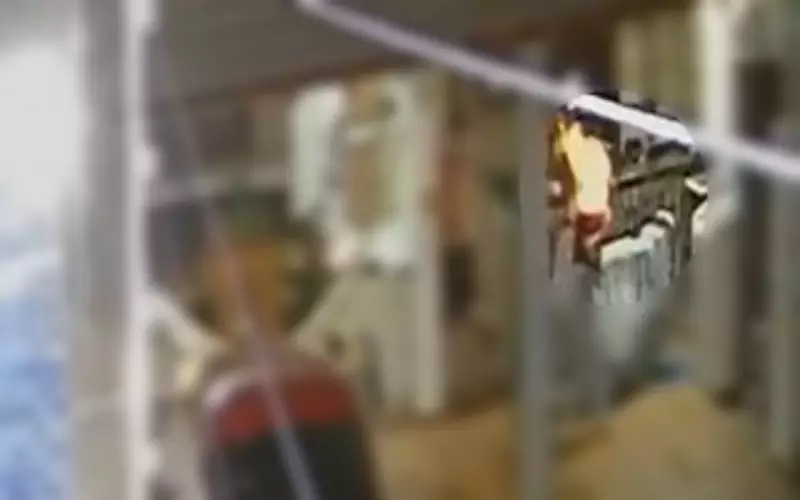 Mulher é filmada em chamas dentro de casa no Paraná: veja o vídeo chocante