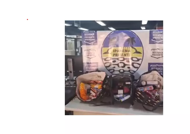 Mulher é presa ao tentar furtar carrinho cheio de mercadorias em mercado de Ipanema